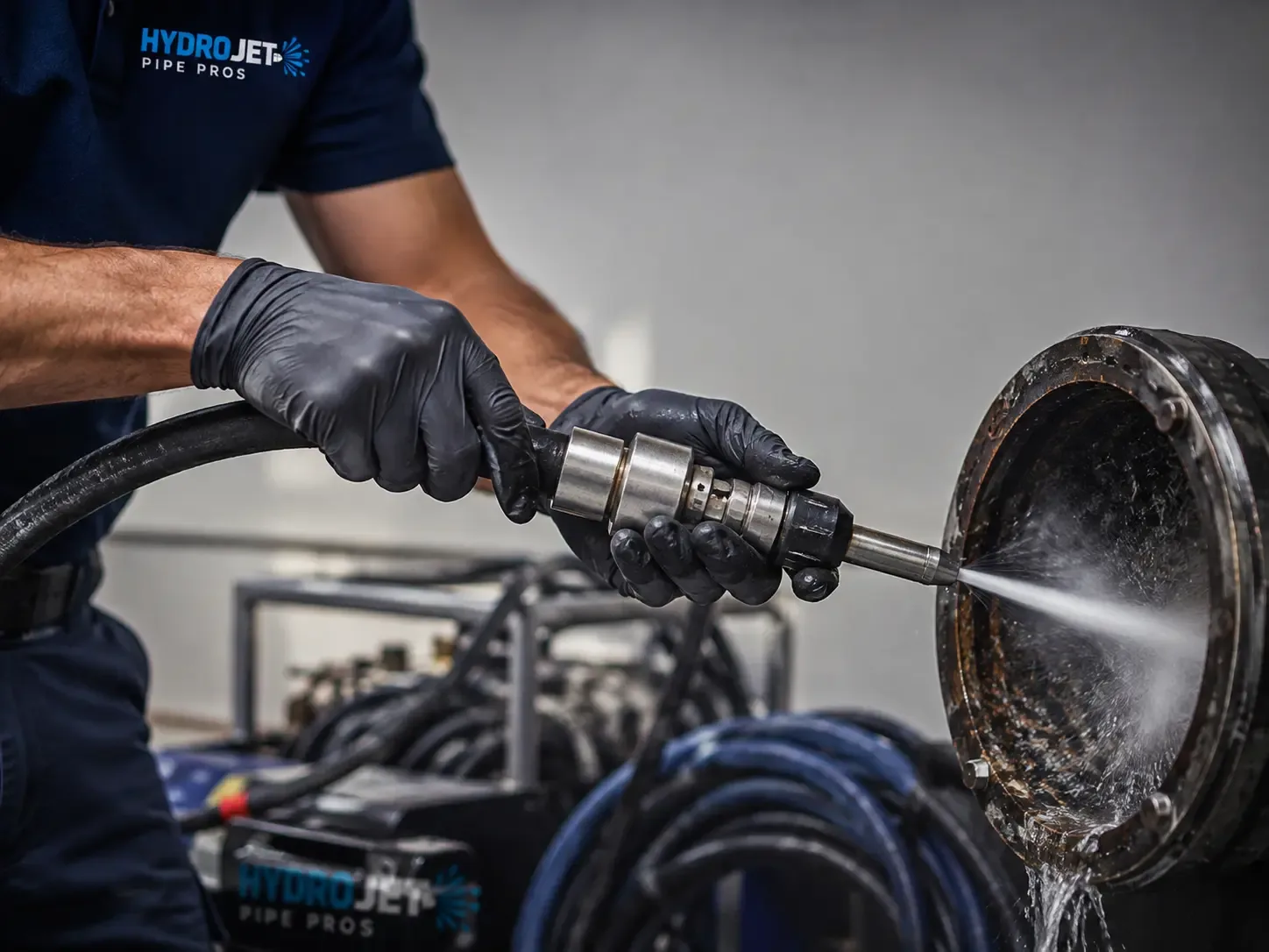 Hydro Jet Pipe Descaling in Orange Grove, TX